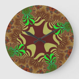 ブロンズ十字 ラージ壁時計