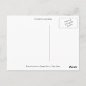 ブロンズ提灯 ポストカード (裏面)