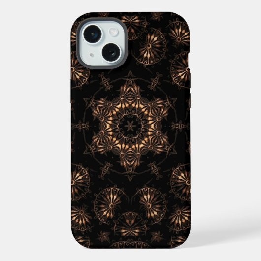 ブロンズ時代の曼荼羅 iPhoneケース (裏面)