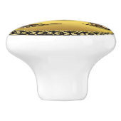 ブロンズ毒サソリ非常に毒のある昆虫 セラミックノブ (側面)