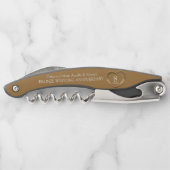 ブロンズ結婚ズ記念日8年ハート ソムリエナイフ (裏面)