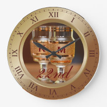 ブロンズ結婚記念銅金ゴールド茶色の写真