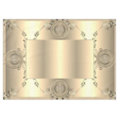 ブロンズ19・8周年記念結婚テーブルクロス テーブルクロス (正面(横))