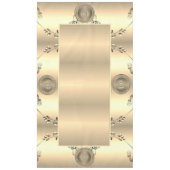 ブロンズ19・8周年記念結婚テーブルクロス テーブルクロス (正面)