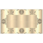 ブロンズ19・8周年記念結婚テーブルクロス テーブルクロス (正面(横))