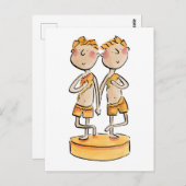 ブロンズ・アニバーサリー ポストカード (正面/裏面)