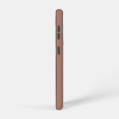 ブロンズ(カラー無地の) SAMSUNG GALAXYケース (右側面)