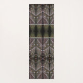 ブロンズ&グリーンリーフイカットトゥーフォグヨガマット ヨガマット (裏面)