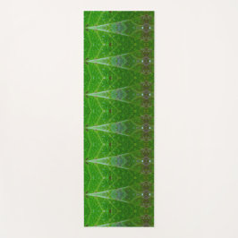 ブロンズ&グリーンリーフイカットポーフ ヨガマット