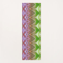 ブロンズ&グリーンリーフイカット2ポーフロングウェイズ ヨガマット