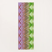 ブロンズ&グリーンリーフイカット2ポーフロングウェイズ ヨガマット (裏面)