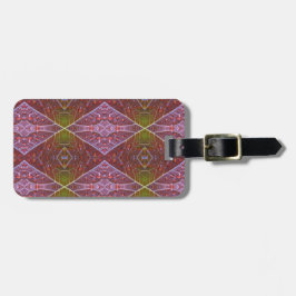 ブロンズ&グリーンリーフイカット20 ラゲッジタグ