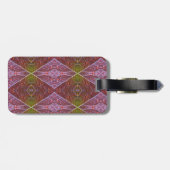 ブロンズ&グリーンリーフイカット20 ラゲッジタグ (裏面横)