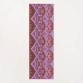 ブロンズ&グリーンリーフイカット3ポーフトゥーグ ヨガマット