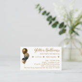 ブロンズ ゴールド イベントプランナー パーティー風船 コーリングカード (スタンド正面)