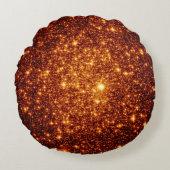 ブロンズ スターズ ラウンド ピロー (正面)