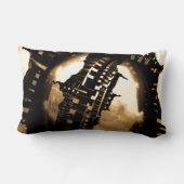 ブロンズ・スチームパンク ランバークッション (裏面)