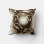 ブロンズ・スパークル装飾用クッション クッション (裏面)