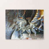 ブロンズ・ドラゴン – 上海、中国- 11x14 - 252個 ジグソーパズル (横)