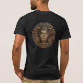 ブロンズ メドゥーサ ロンダニーニ Tシャツ (裏面)