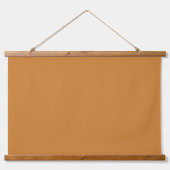 ブロンズ(無地のカラー) 吊り下げ型タペストリー (正面)