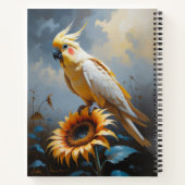 ブロンゼファロコクチエルオイル塗装 ノートブック (裏面)