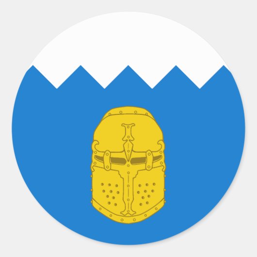 ブロンゼヘルムポスペシャルバッジのバーロニー ラウンドシール (正面)