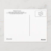 ブロンソンキャニオンロサンゼルスカリフォルニアポストカード ポストカード (裏面)