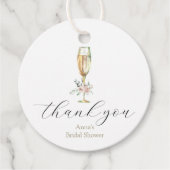 ブロンチとバブルリー シャンパン感謝祭 フェイバータグ (正面)