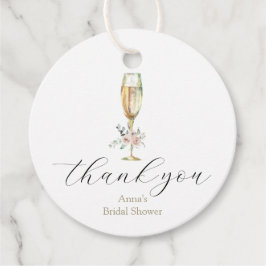 ブロンチとバブルリー シャンパン感謝祭 フェイバータグ