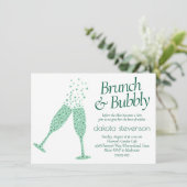 ブロンチとバブルリー | 目を引くグリーンチャミパンツ 招待状 (スタンド正面)