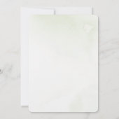 ブロンチとバブル ブライズシャワー招待状 招待状 (裏面)