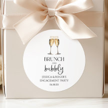 ブロンチ＆バブルエンゲージメントパーティーのおやつ