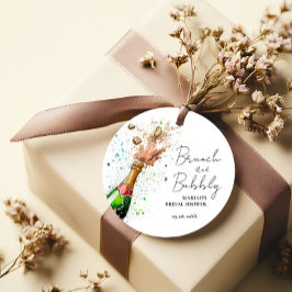 ブロンチ＆バブルリー チャンピオンの結婚前お披露目パーティー フェイバータグ