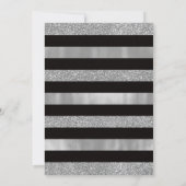 ブロンチ＆バブルリ ブライズシャワー招待状, 偽シルバー 招待状 (裏面)