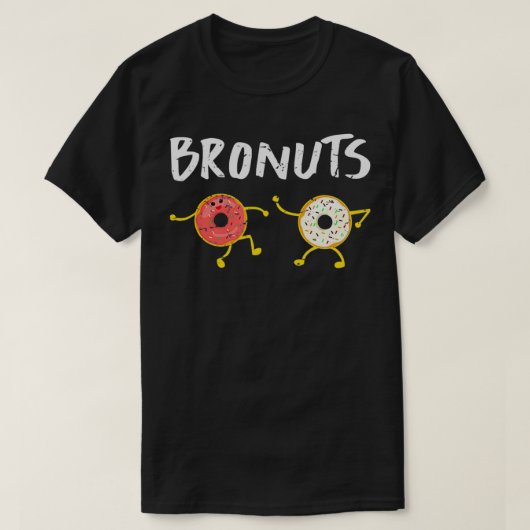 ブロンツおもしろいブラザー Tシャツ (デザイン正面)