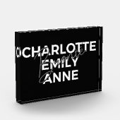 ブロンテシスターII – シャーロット&エミリー&アン フォトブロック (左)