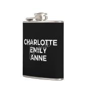 ブロンテシスターII – シャーロット&エミリー&アン フラスク (左)