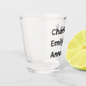 ブロンテレクシスターズIシャルロット&エミリー&アン ショットグラス (左)