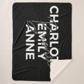 ブロンテレクシスターズIIシャルロット&エミリー&アン シェルパブランケット (正面)