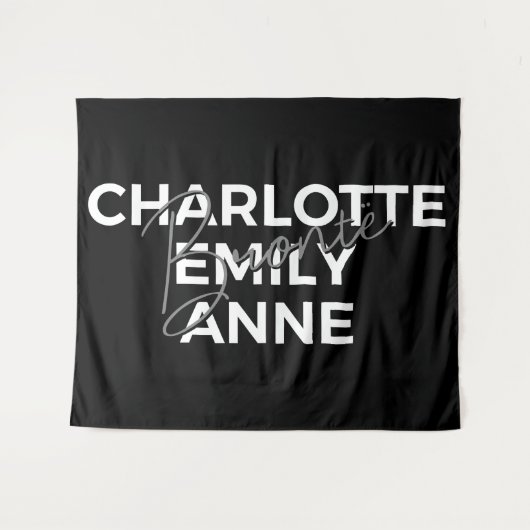 ブロンテレクシスターズIIシャルロット&エミリー&アン タペストリー (正面(横))