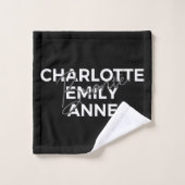 ブロンテレクシスターズIIシャルロット&エミリー&アン バスタオルセット (ウォッシュタオル)