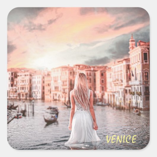 ブロンディインロマンティックヴェニス スクエアシール (正面)