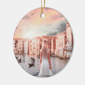 ブロンディインロマンティックヴェニス セラミックオーナメント (左)