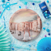 ブロンディインロマンティックヴェニス ペーパープレート (パーティー)