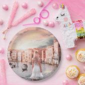 ブロンディインロマンティックヴェニス ペーパープレート (パーティー)