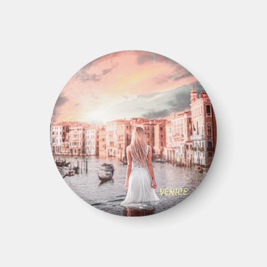 ブロンディインロマンティックヴェニス マグネット (正面)