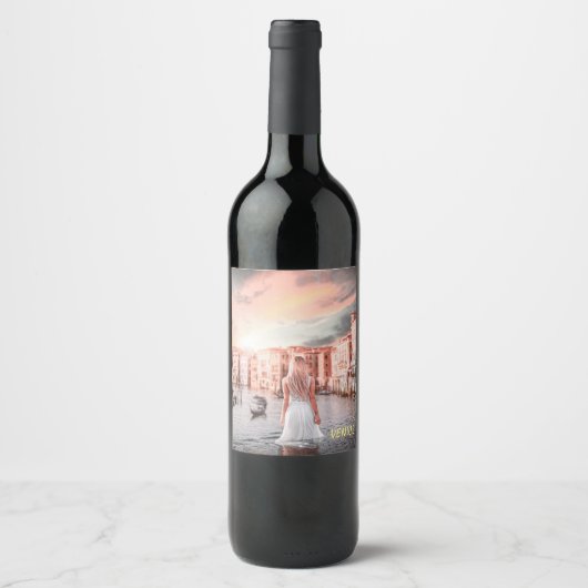 ブロンディインロマンティックヴェニス ワインラベル (正面)