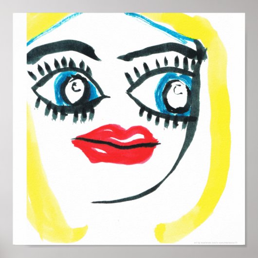 ブロンディプリント ポスター (正面)