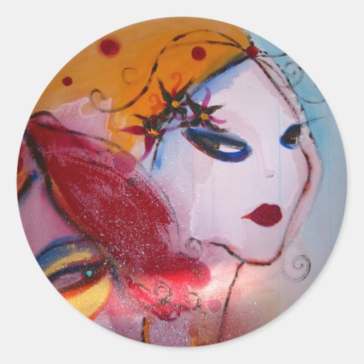 「ブロンディ&アイ」 ラウンドシール (正面)